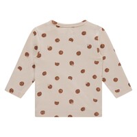 A TINY STORY baby t-shirt long sleeve snow