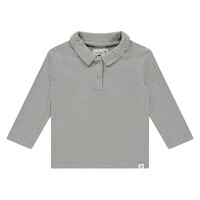 A TINY STORY baby t-shirt long sleeve steel
