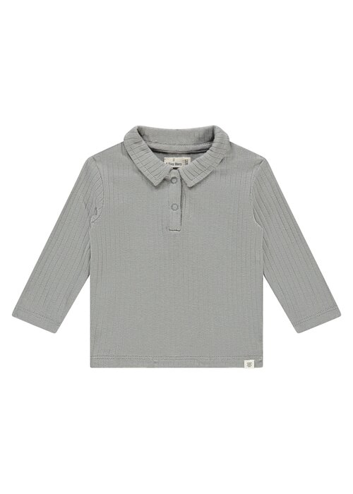 A TINY STORY A TINY STORY baby t-shirt long sleeve steel