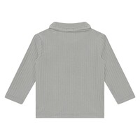 A TINY STORY baby t-shirt long sleeve steel