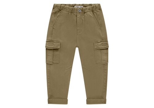 STAINS AND STORIES Stains and Stories boys pants wide fit camel