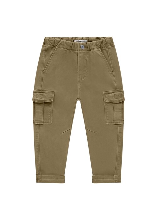 STAINS AND STORIES Stains and Stories boys pants wide fit camel