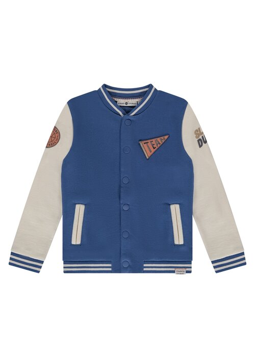 STAINS AND STORIES Stains and Stories boys sweatshirt blue 2
