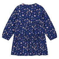 Stains and Stories girls dress long sleeve cobalt