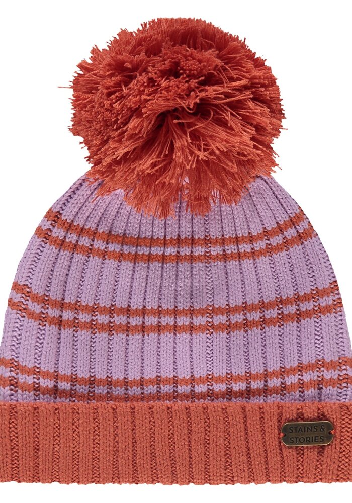 Stains and Stories girls hat lilacs