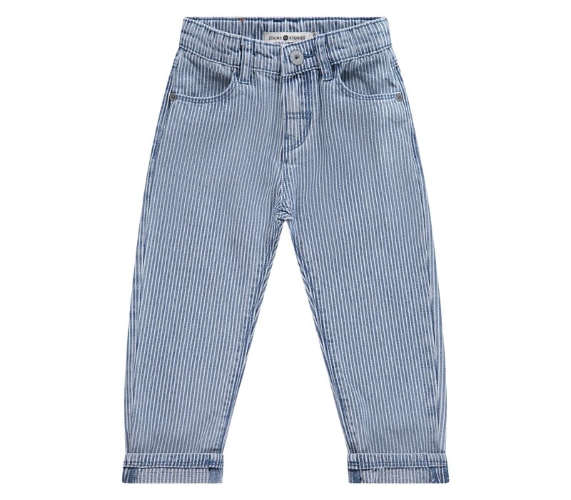 Stains and Stories boys pants wide fib night