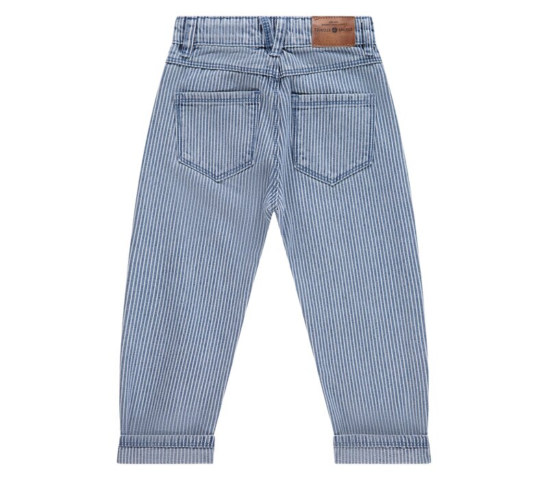 Stains and Stories boys pants wide fib night