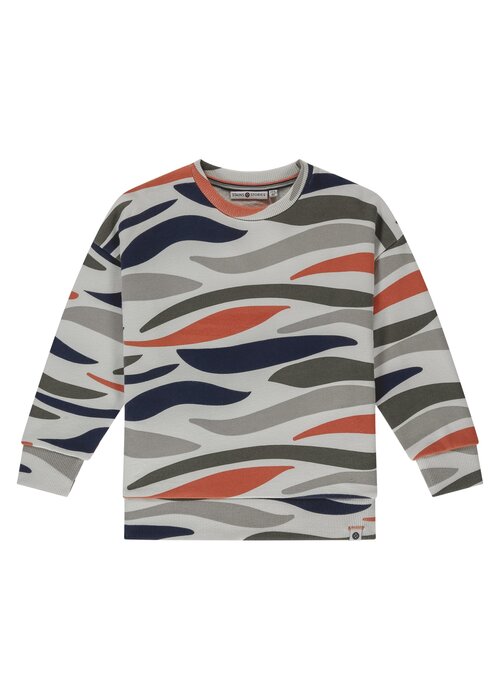 STAINS AND STORIES Stains and Stories boys sweatshirt off white