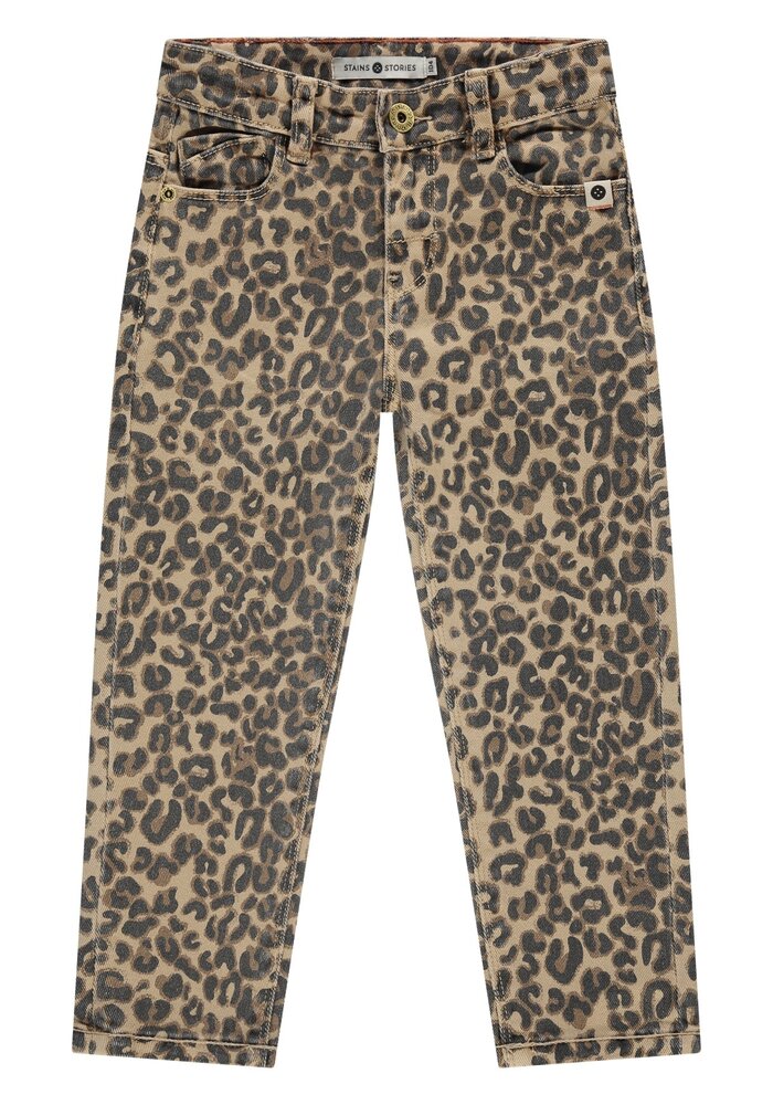 Stains and Stories girls pants beige