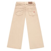 Stains and Stories girls pants wide leg beige