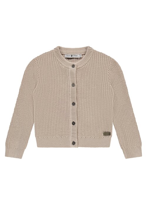 STAINS AND STORIES Stains and Stories girls cardigan beige