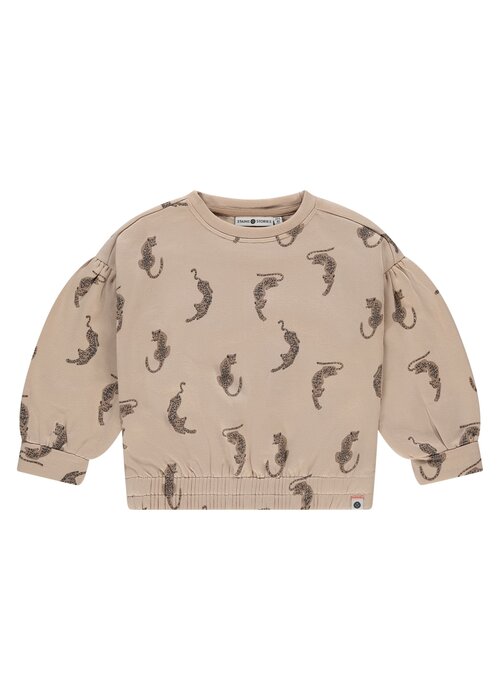 STAINS AND STORIES Stains and Stories girls sweatshirt beige