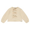 Stains and Stories girls blouse long sleeve cream
