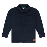 Stains and Stories boys overshirt Dark Blue