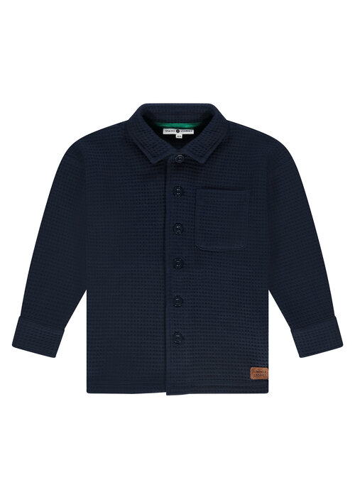 STAINS AND STORIES Stains and Stories boys overshirt Dark Blue