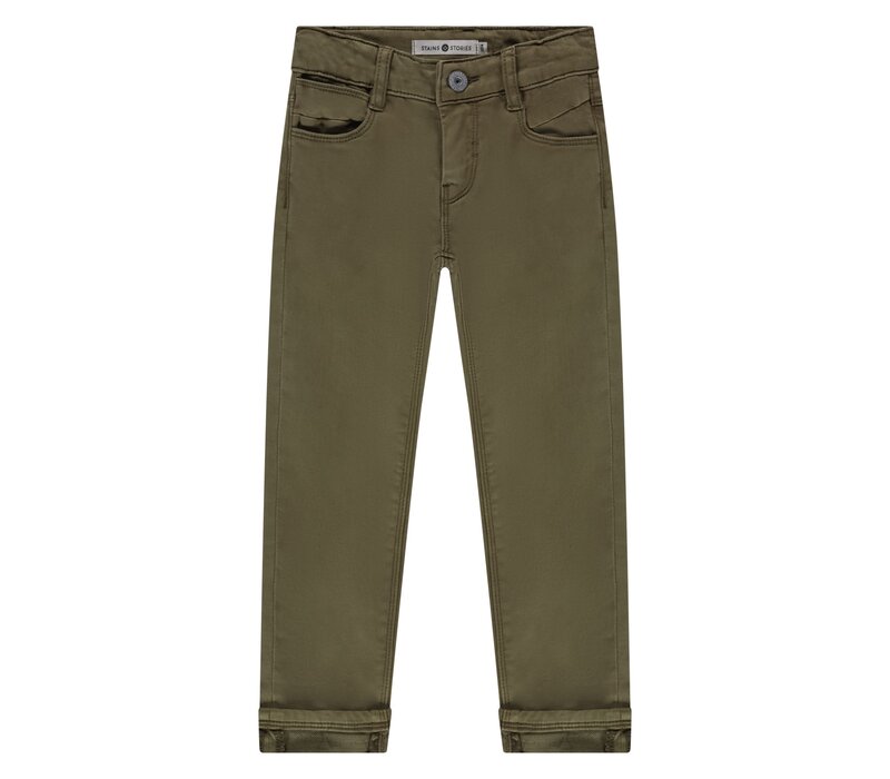 Stains and Stories boys pants army