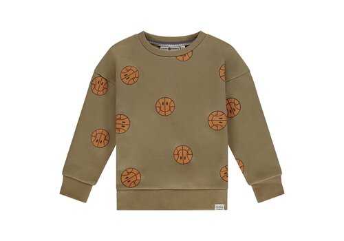 STAINS AND STORIES Stains and Stories boys sweatshirt camel