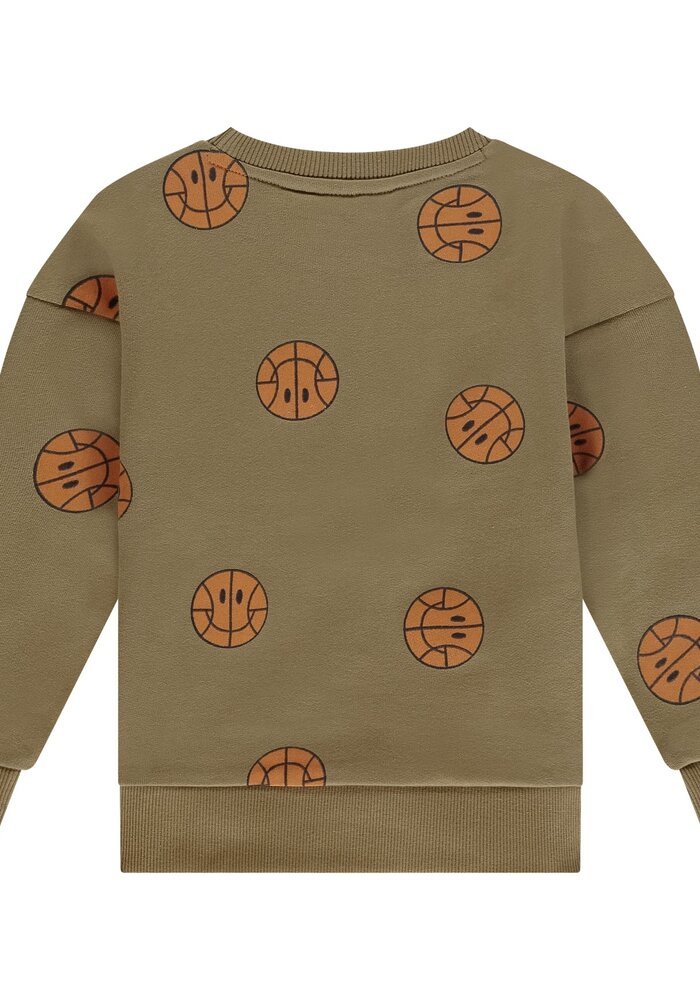 Stains and Stories boys sweatshirt camel