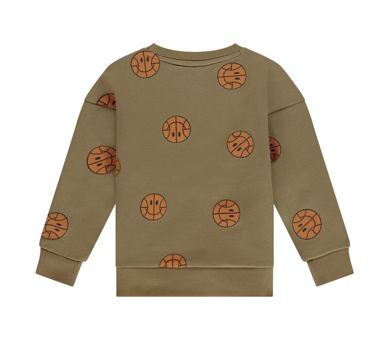 Stains and Stories boys sweatshirt camel