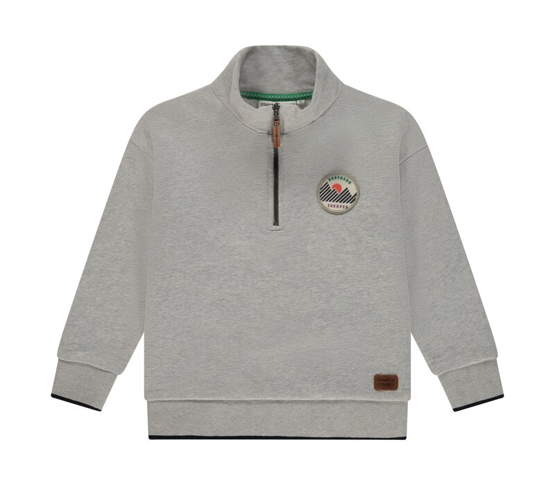 Stains and Stories boys sweatshirt Grey Melee