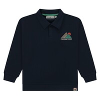 Stains and Stories boys t-shirt long sleeve Dark Blue