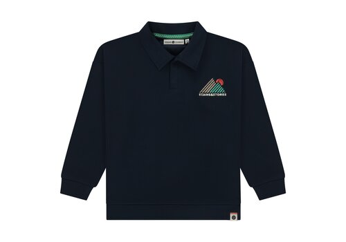 STAINS AND STORIES Stains and Stories boys t-shirt long sleeve Dark Blue