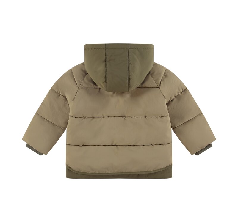 Stains and Stories boys winter jacket sand