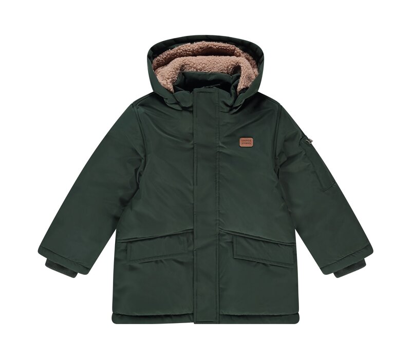 Stains and Stories boys winter parka pine