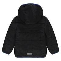 Stains and Stories boys winter teddy jacket reversible night