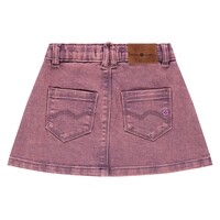 Stains and Stories girls colored denim skirt purple