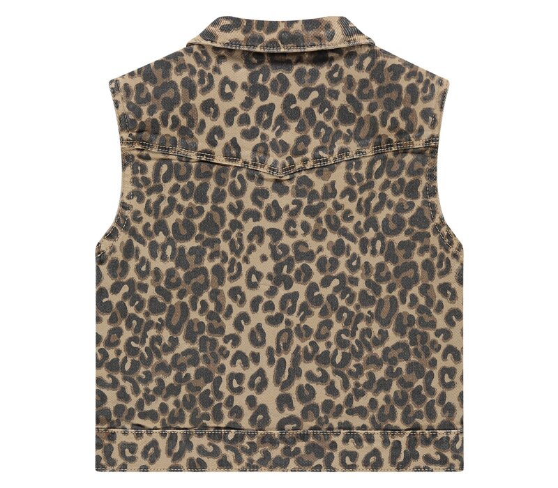 Stains and Stories girls gilet beige