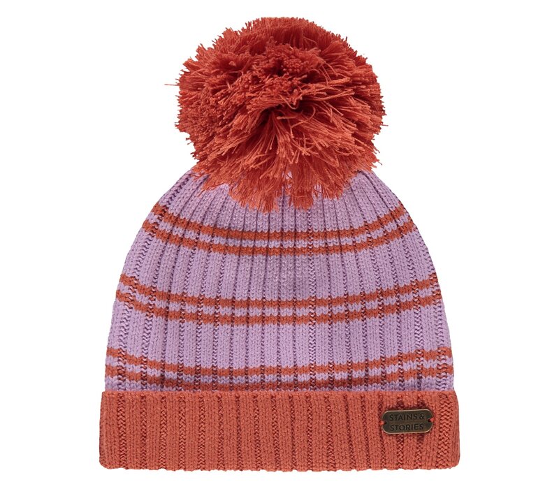 Stains and Stories girls hat lilacs