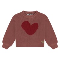 Stains and Stories girls knitted pullover Velvet Rose