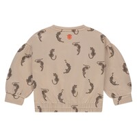 Stains and Stories girls sweatshirt beige