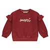 STAINS AND STORIES Stains and Stories girls sweatshirt Red