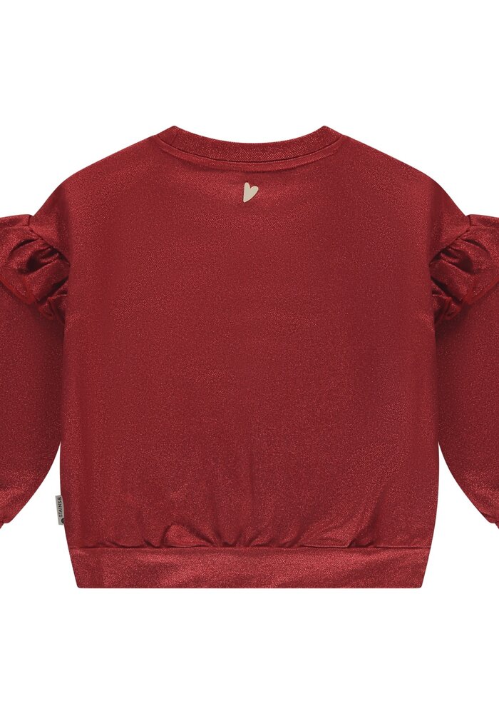 Stains and Stories girls sweatshirt Red