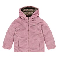 Stains and Stories girls winter jacket reversible moss