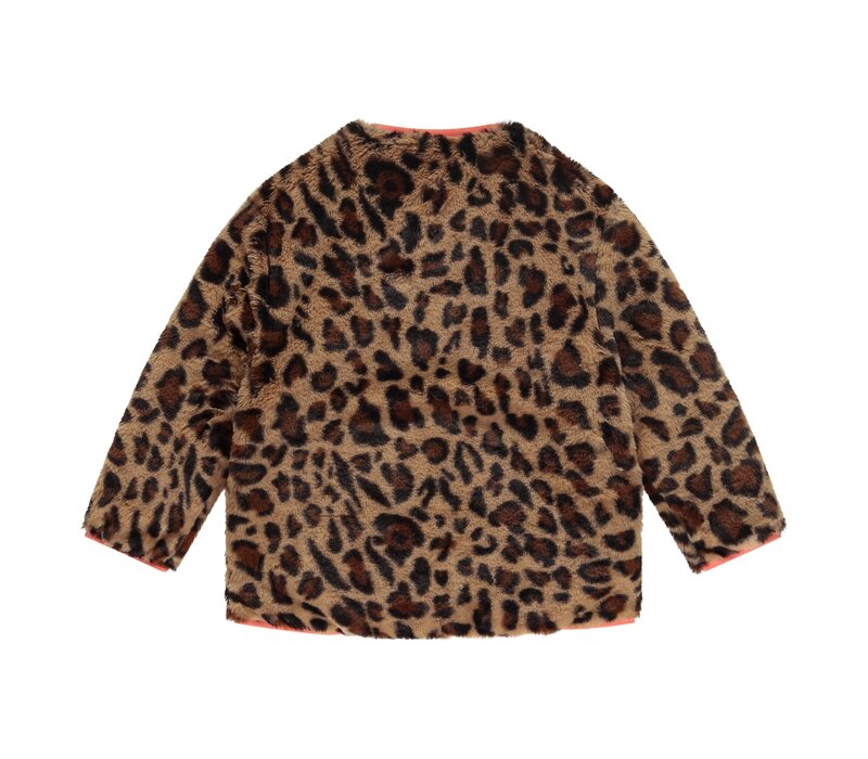 Stains and Stories girls winter jacket reversible mosss