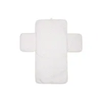 Jollein Verschoningsmat met Opbergvakken Cloudy Rib - Oatmeal