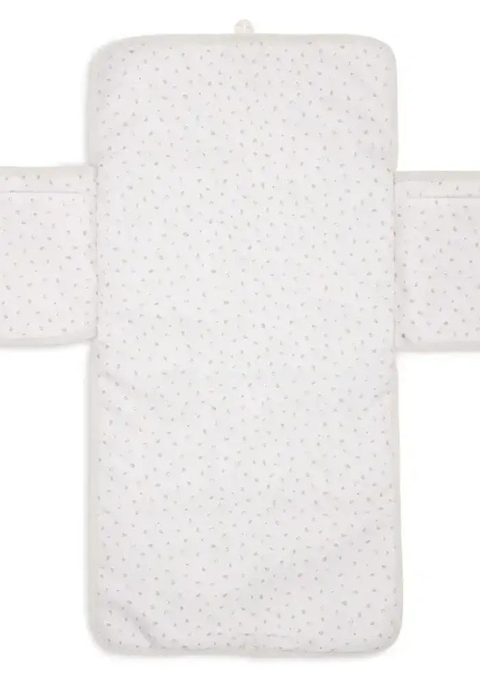 Jollein Verschoningsmat met Opbergvakken Cloudy Rib - Oatmeal