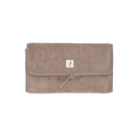 Jollein Verschoningsmat met Opbergvakken Cloudy Rib - Milky Coffee