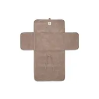 Jollein Verschoningsmat met Opbergvakken Cloudy Rib - Milky Coffee