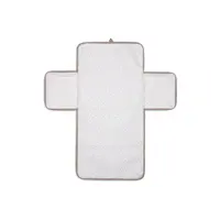 Jollein Verschoningsmat met Opbergvakken Cloudy Rib - Milky Coffee