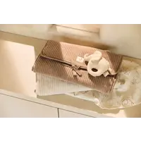 Jollein Verschoningsmat met Opbergvakken Cloudy Rib - Milky Coffee