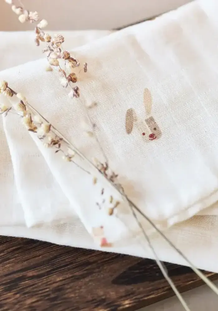 Jollein Hydrofiel Monddoekje 31x31cm - Animal Friends - 3 Stuks