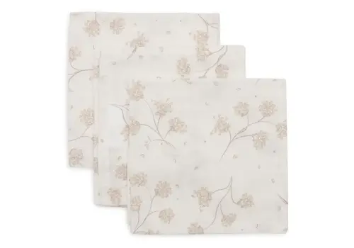 Jollein Jollein Hydrofiel Monddoekje 31x31cm - Leafy Dreams - 3 Stuks