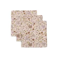 Jollein Hydrofiel Monddoekje 31x31cm - Flower Fairies - 3 Stuks