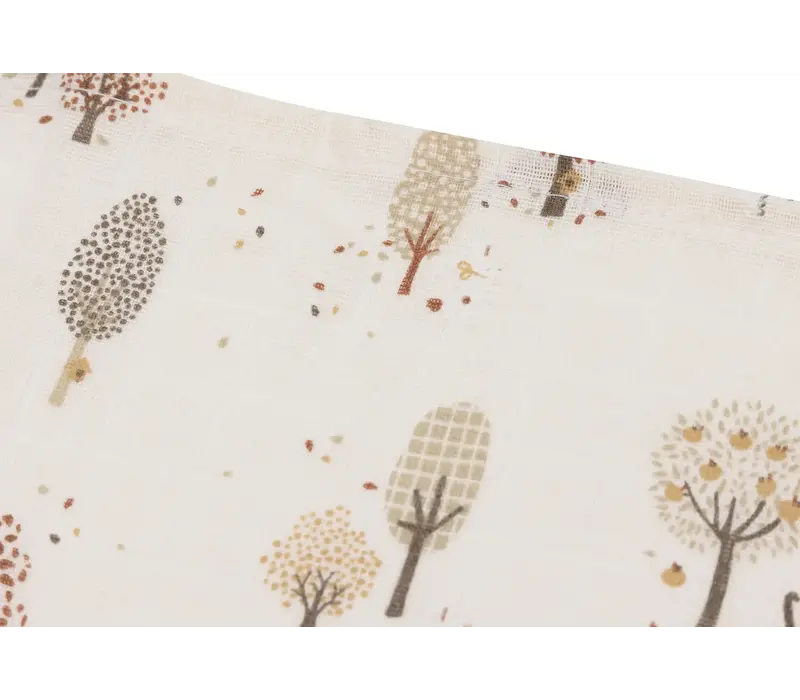 Jollein Hydrofiel Monddoekje 31x31cm - Tiny Park - 3 Stuks