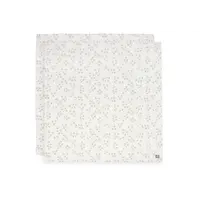 Jollein Hydrofiele Doek Large 115x115cm - Leafy Dreams - 2 Stuks