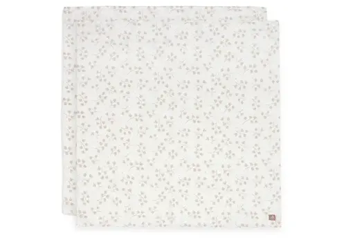 Jollein Jollein Hydrofiele Doek Large 115x115cm - Leafy Dreams - 2 Stuks